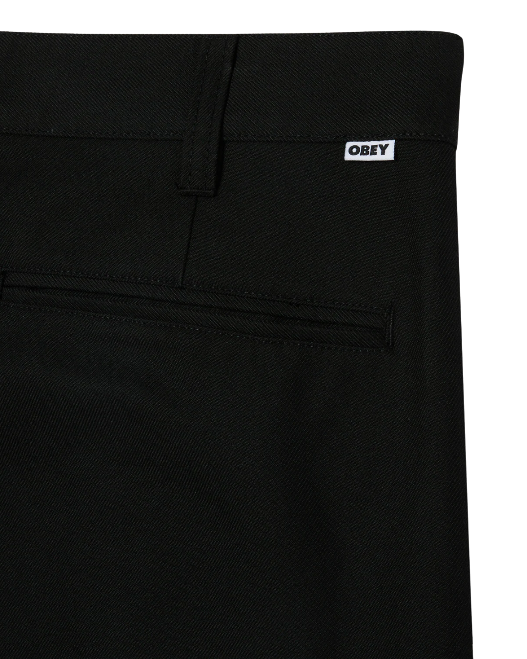 Obey - Dean Pleated Pant - Nero
