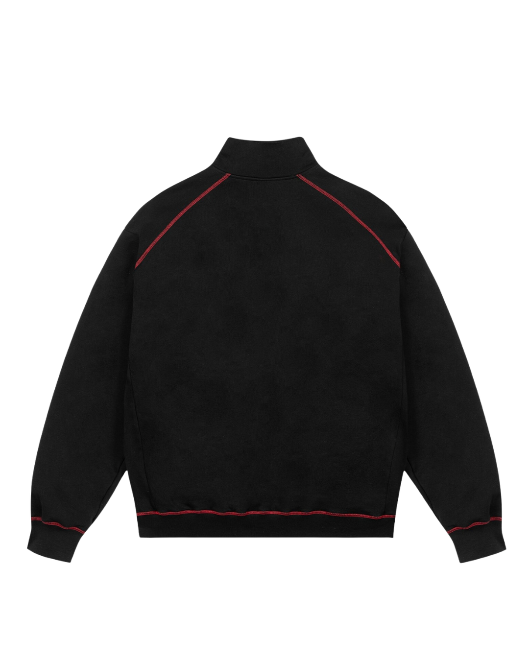 Propaganda - Half Zip Crewneck Capital - Nero