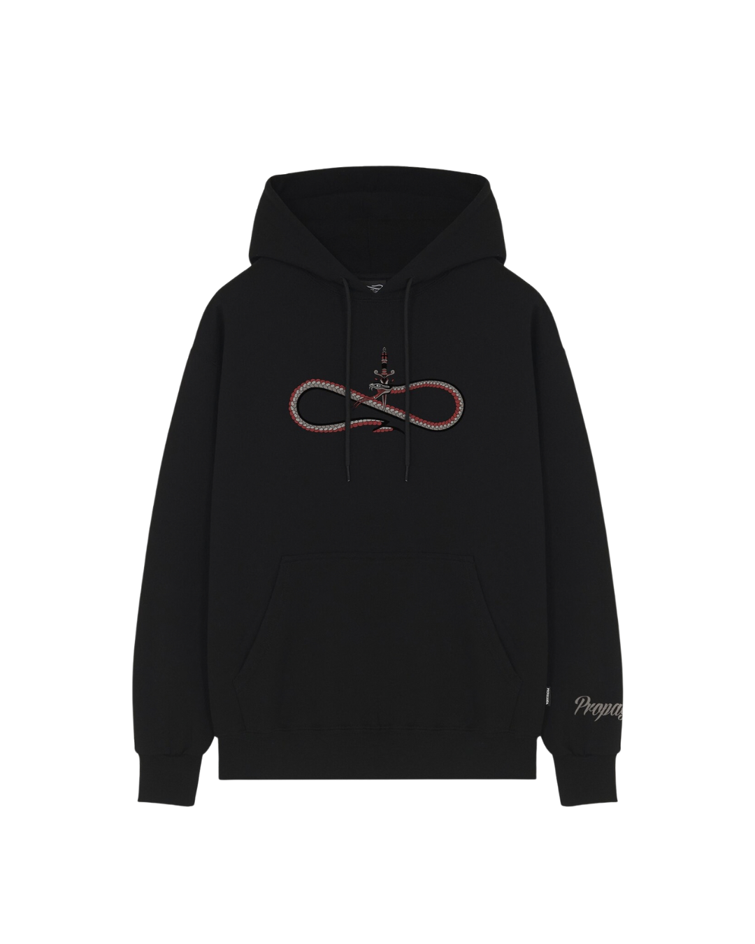 Propaganda - Hoodie Logo Sword - Nero