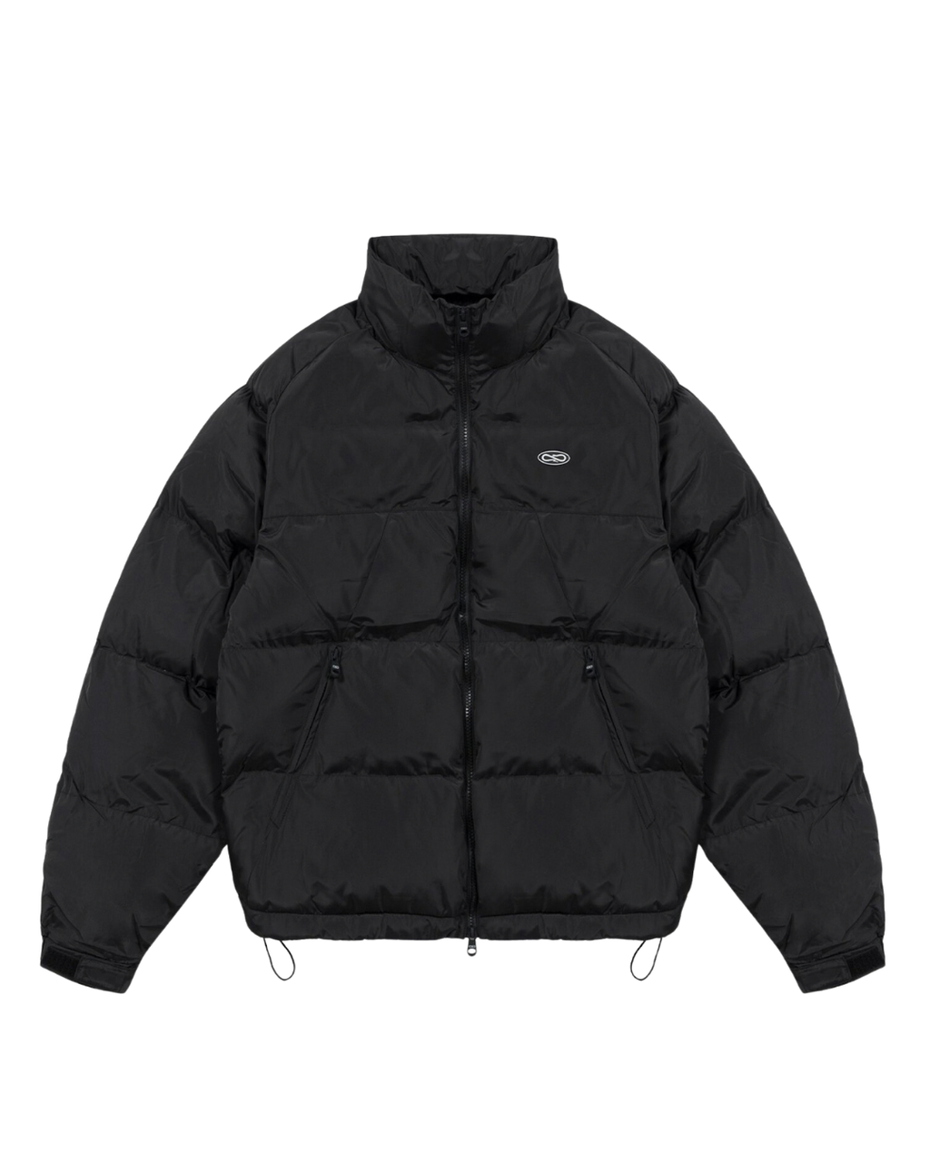Propaganda - Puffer Jacket Logo Atom - Nero