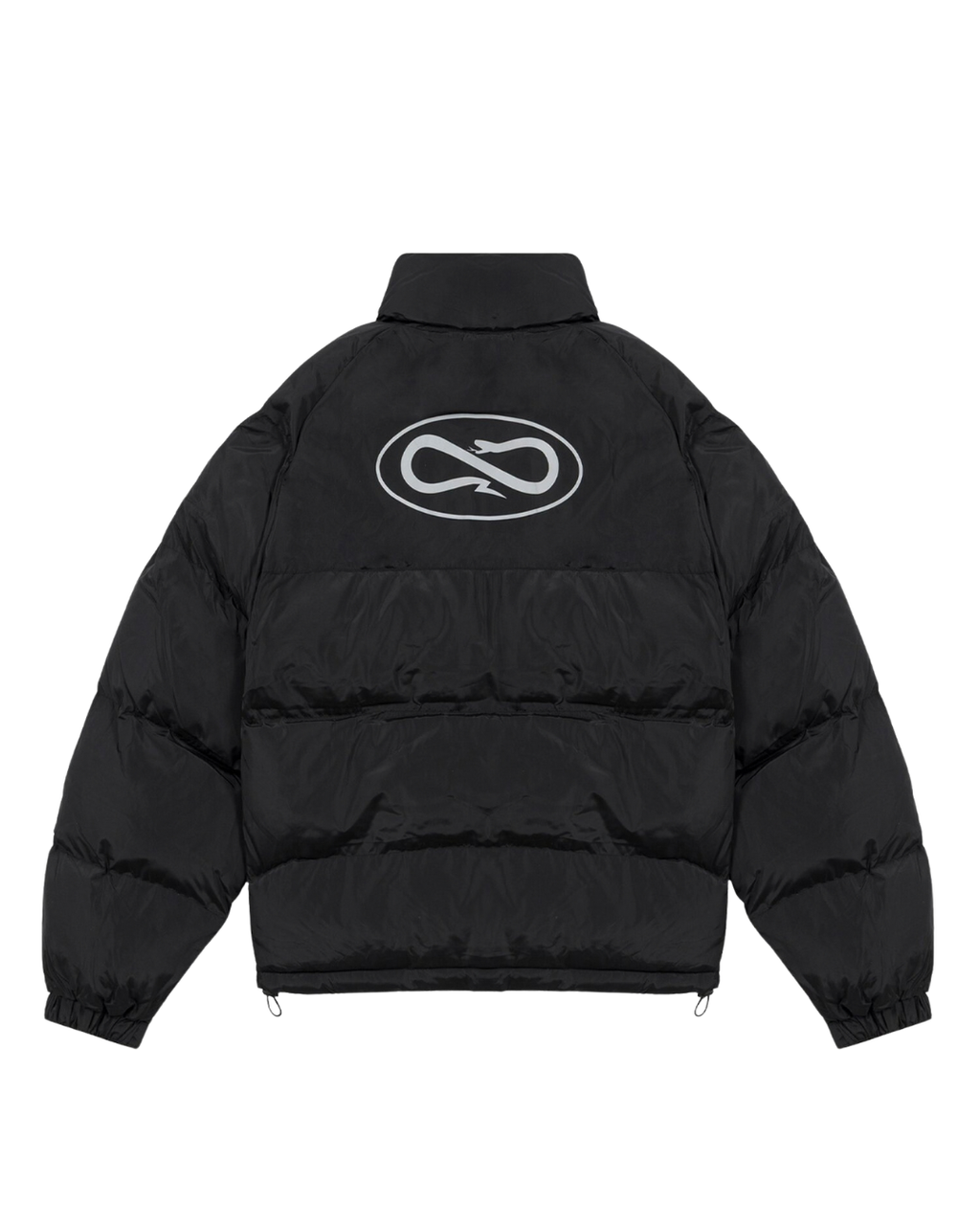 Propaganda - Puffer Jacket Logo Atom - Nero