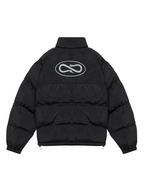 Propaganda - Puffer Jacket Logo Atom - Nero