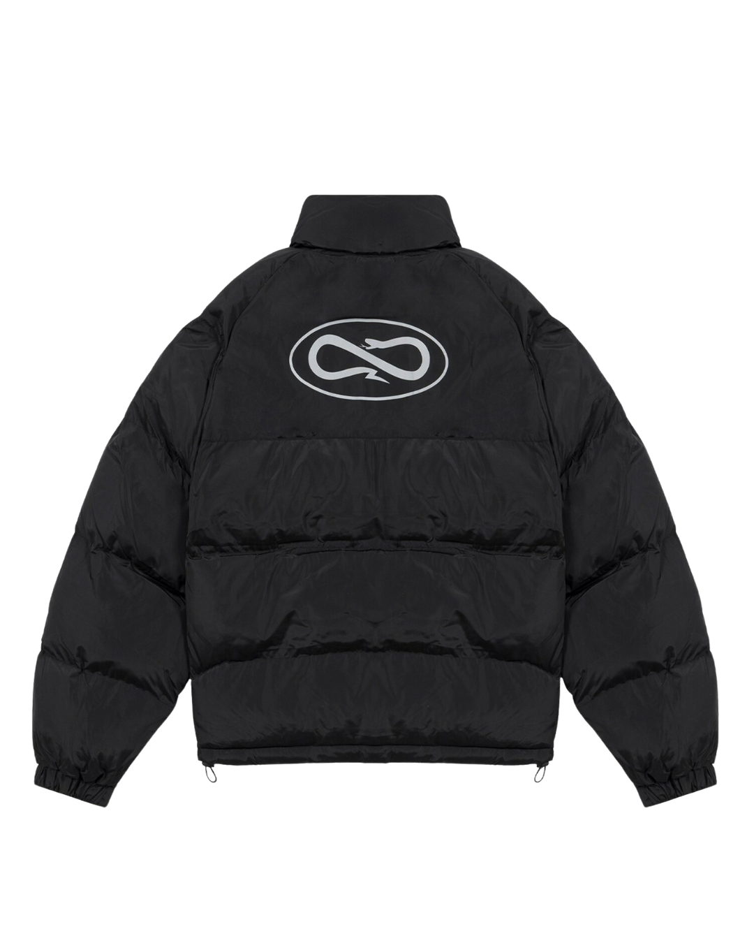 Propaganda - Puffer Jacket Logo Atom - Nero
