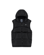 Propaganda - Puffer Vest Logo Atom - Nero