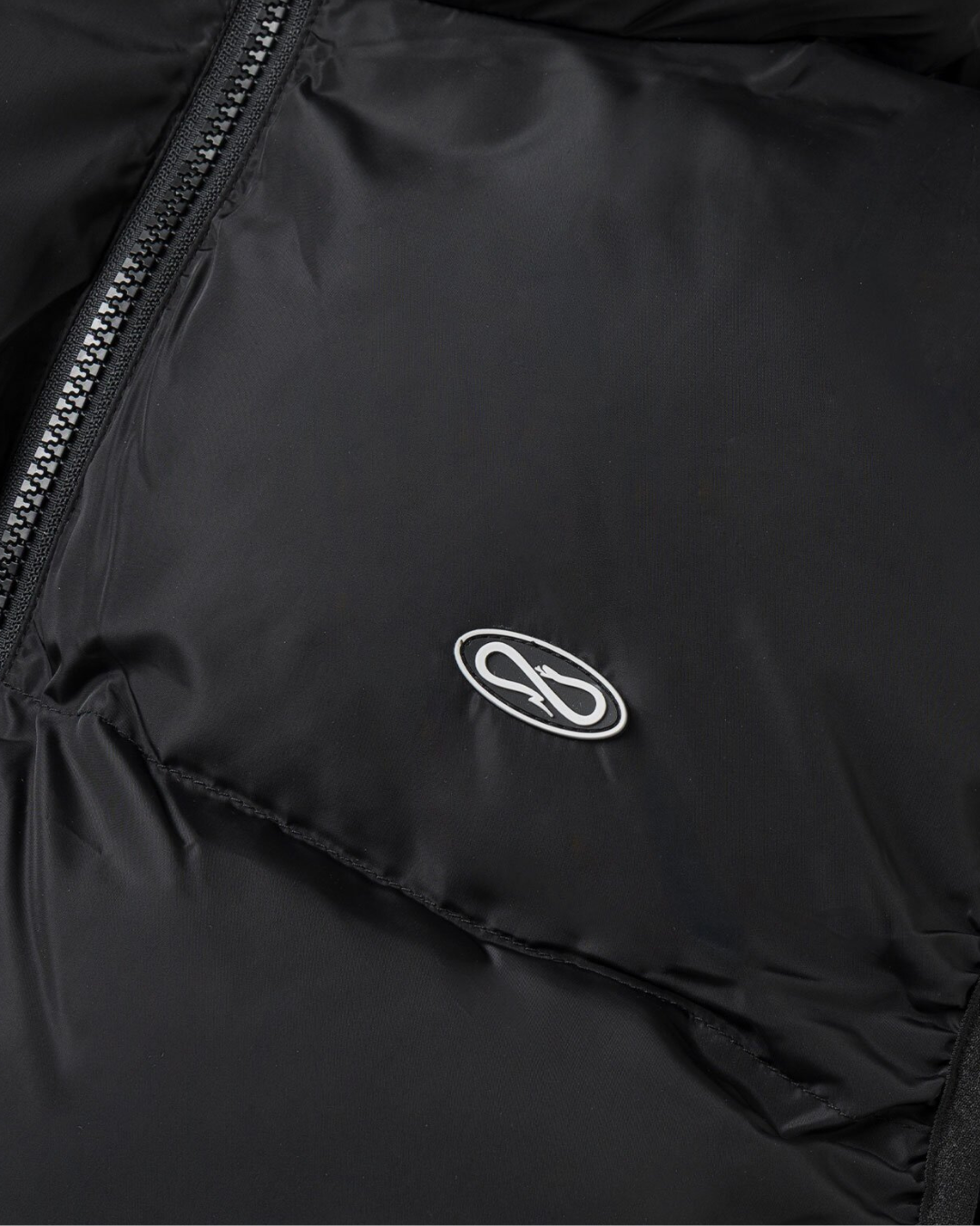 Propaganda - Puffer Vest Logo Atom - Nero