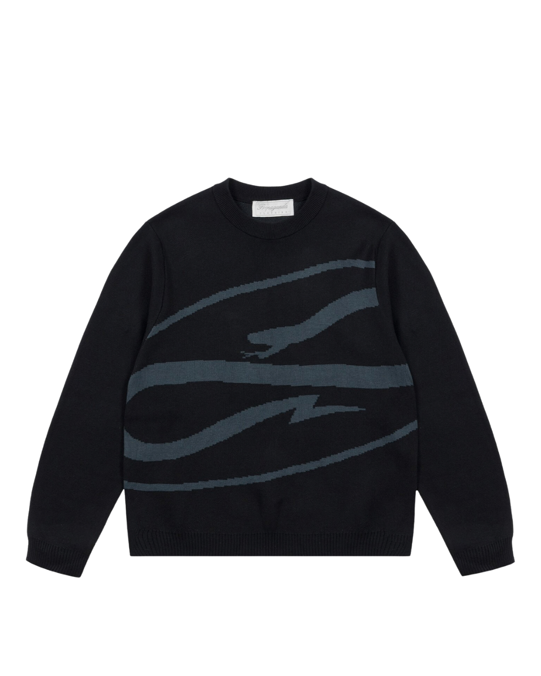 Propaganda - Sweater Logo Atom - Nero