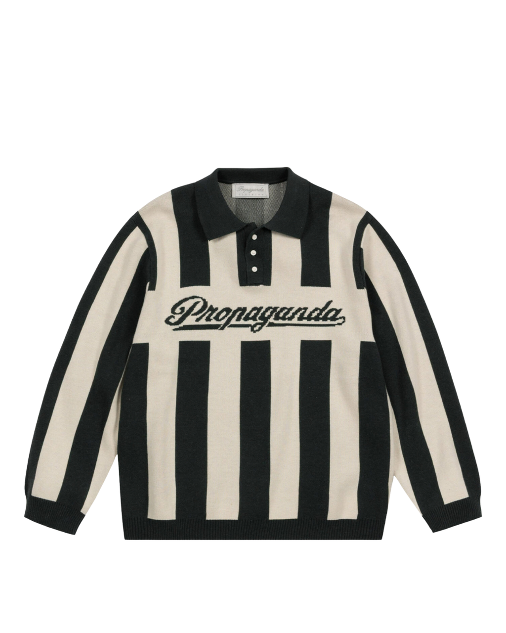 Propaganda - Sweater Stripe - Green Cream