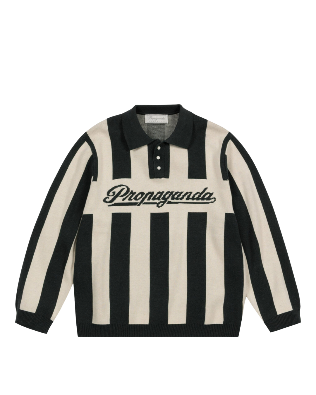 Propaganda - Sweater Stripe - Green Cream
