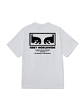 Obey - Obey The Medium Is The Message Tee - Bianco