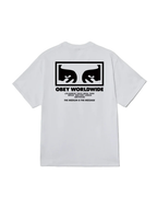 Obey - Obey The Medium Is The Message Tee - Bianco