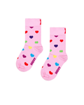 Happy Socks - Kids Heart - Light Pink