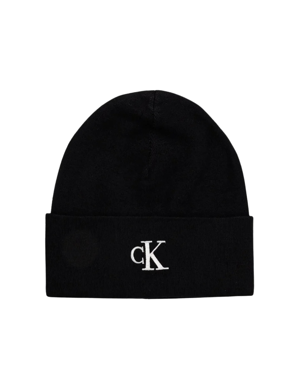 Calvin Klein - CK Fine Rib Beanie - Nero