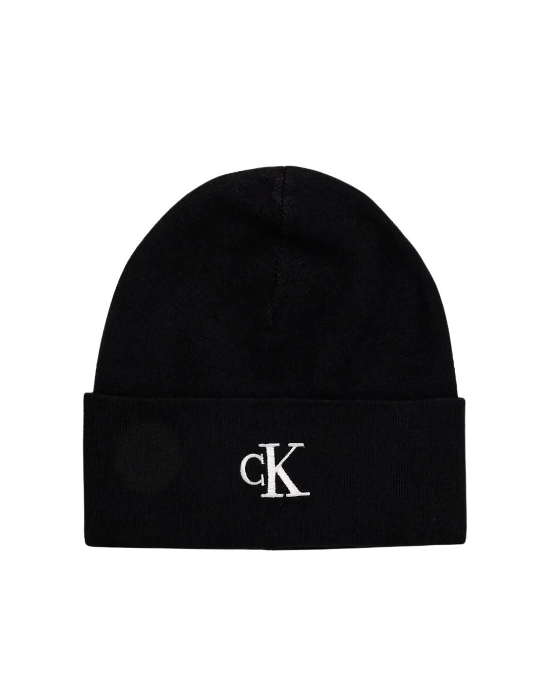 Calvin Klein - CK Fine Rib Beanie - Nero
