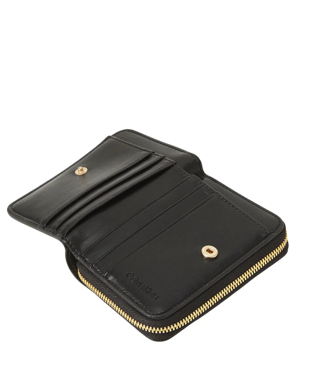 Calvin Klein - CK Medium Flap Zip Around - Nero