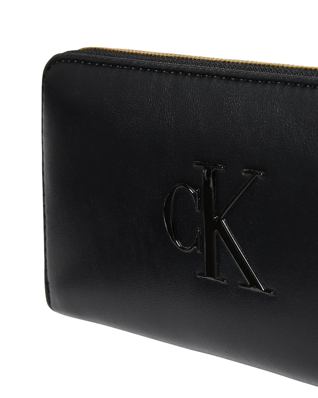 Calvin Klein - Bold CK Long Zip Around - Nero