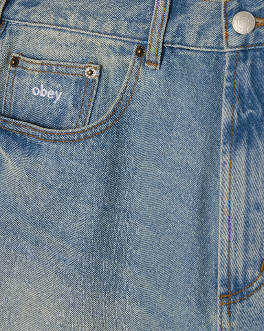 Obey - Bigwig Baggy Denim - Archive Indigo