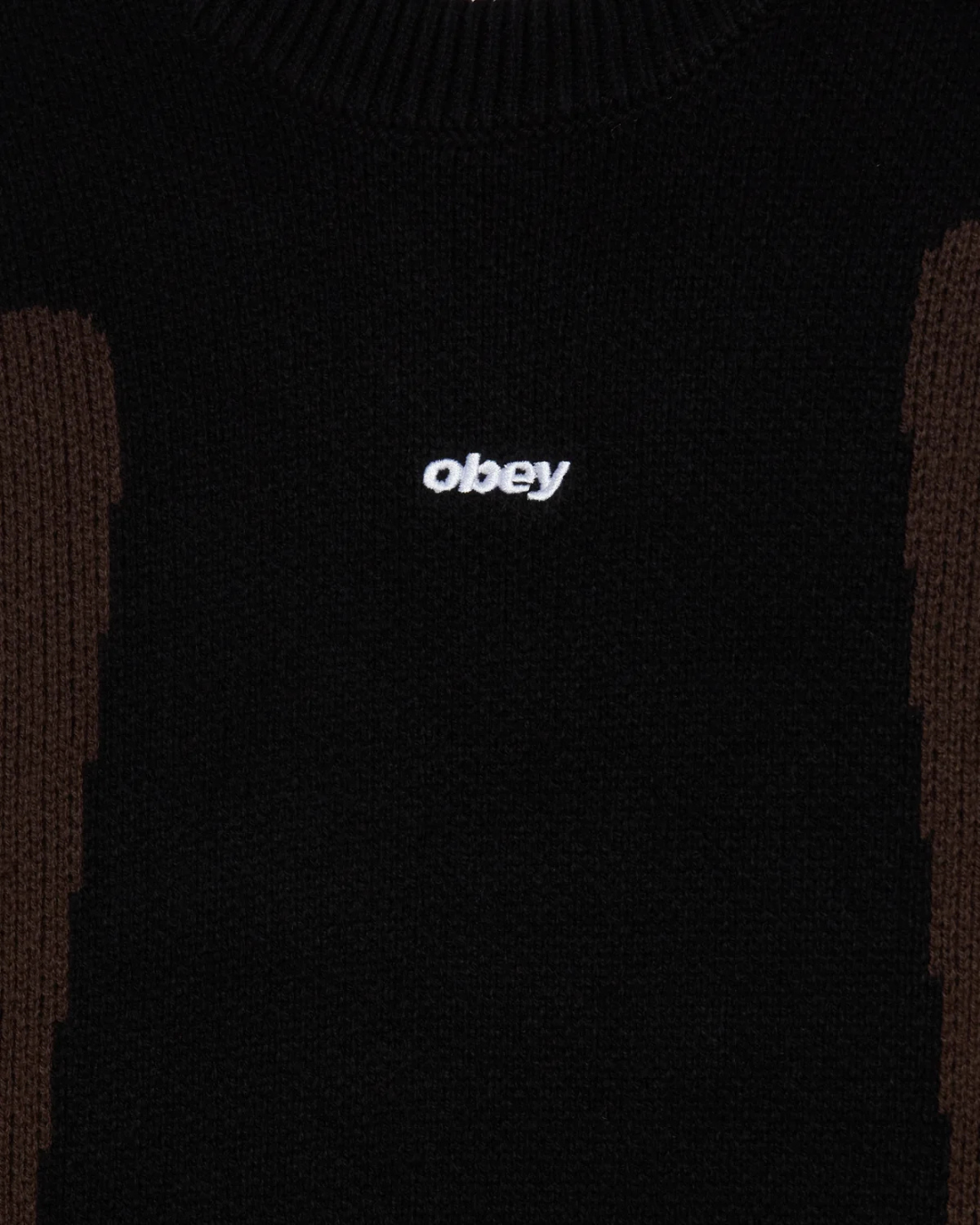 Obey - Obey Brann Sweater - Digital Black