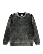 Obey - Obey Spray Effect Sweater - Dark Black Multi