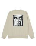 Obey - Obey Eyes Icon Crew Fleece - Moonstruck