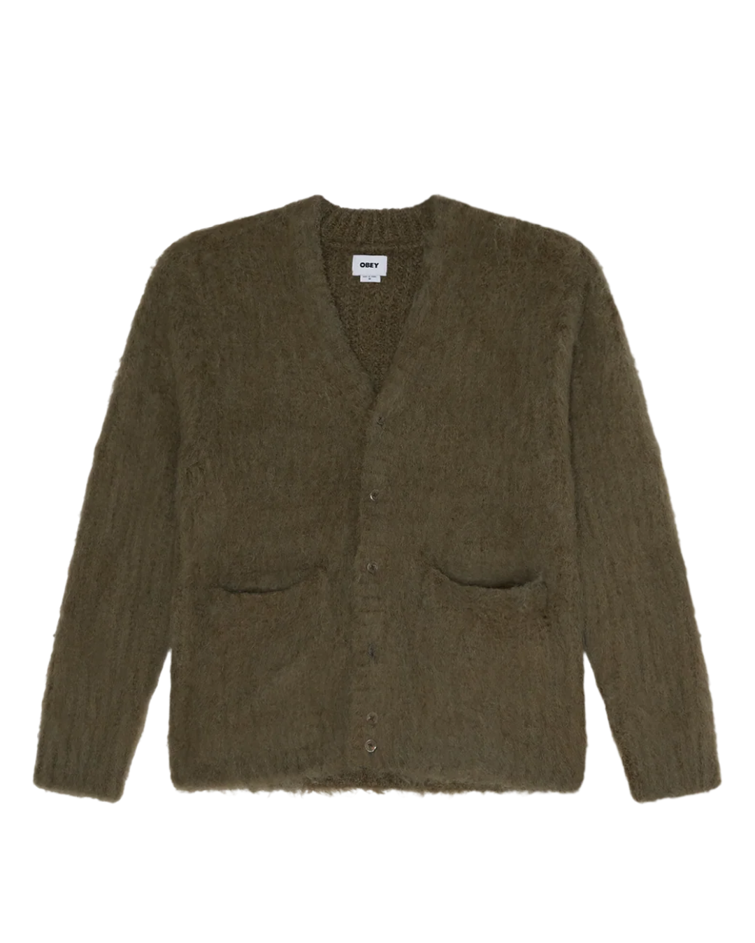 Obey - Patron Cardigan - Tea Leaf
