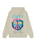 Obey - Obey Peace Brick Hood Fleece - Moonstruck