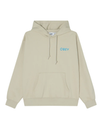 Obey - Obey Peace Brick Hood Fleece - Moonstruck