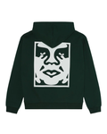 Obey - Bold Icon Extra Heavy Hood Fleece - Green Gables