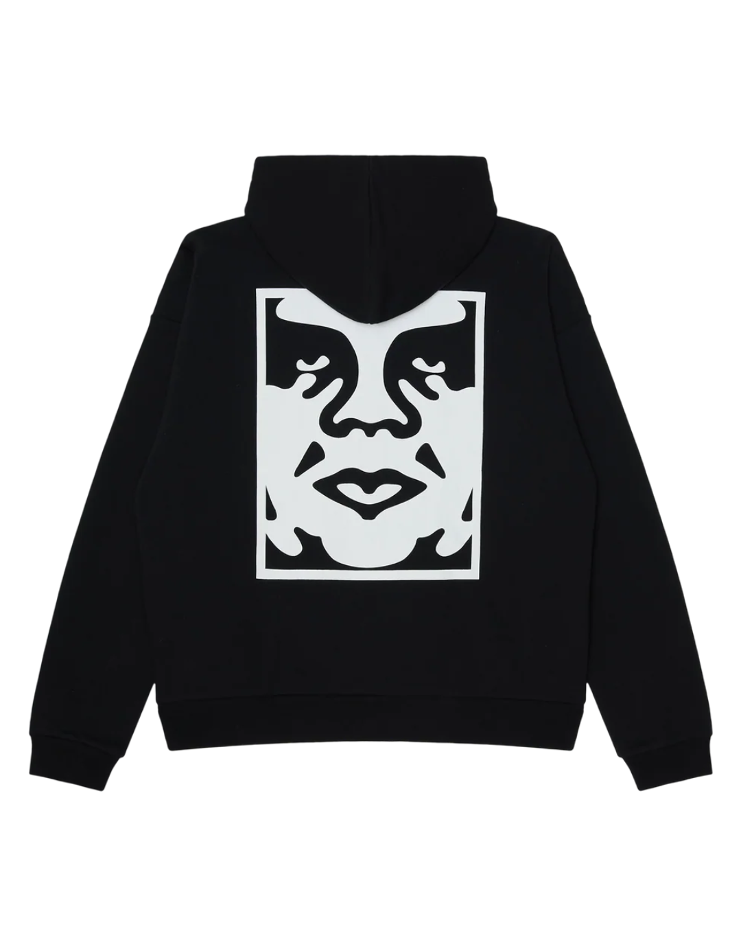 Obey - Bold Icon Extra Heavy Hood Fleece - Nero