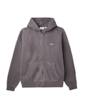 Obey - Lowercase Pigment Zip Hood Fleece - Pigment Digital Black