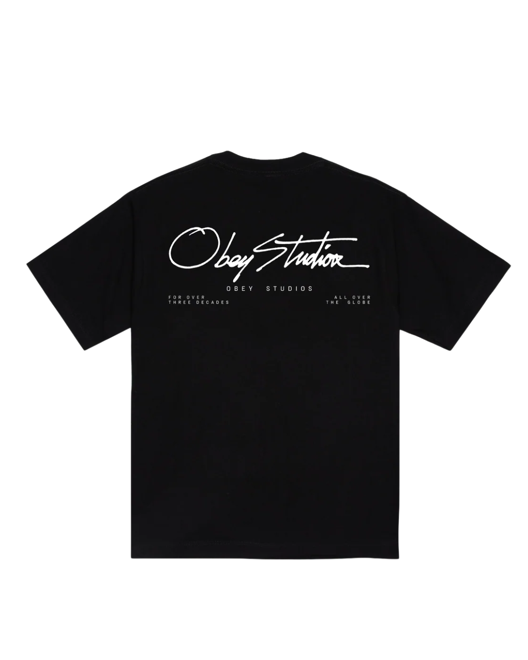 Obey - Obey Studios 3 Decades Tee - Nero