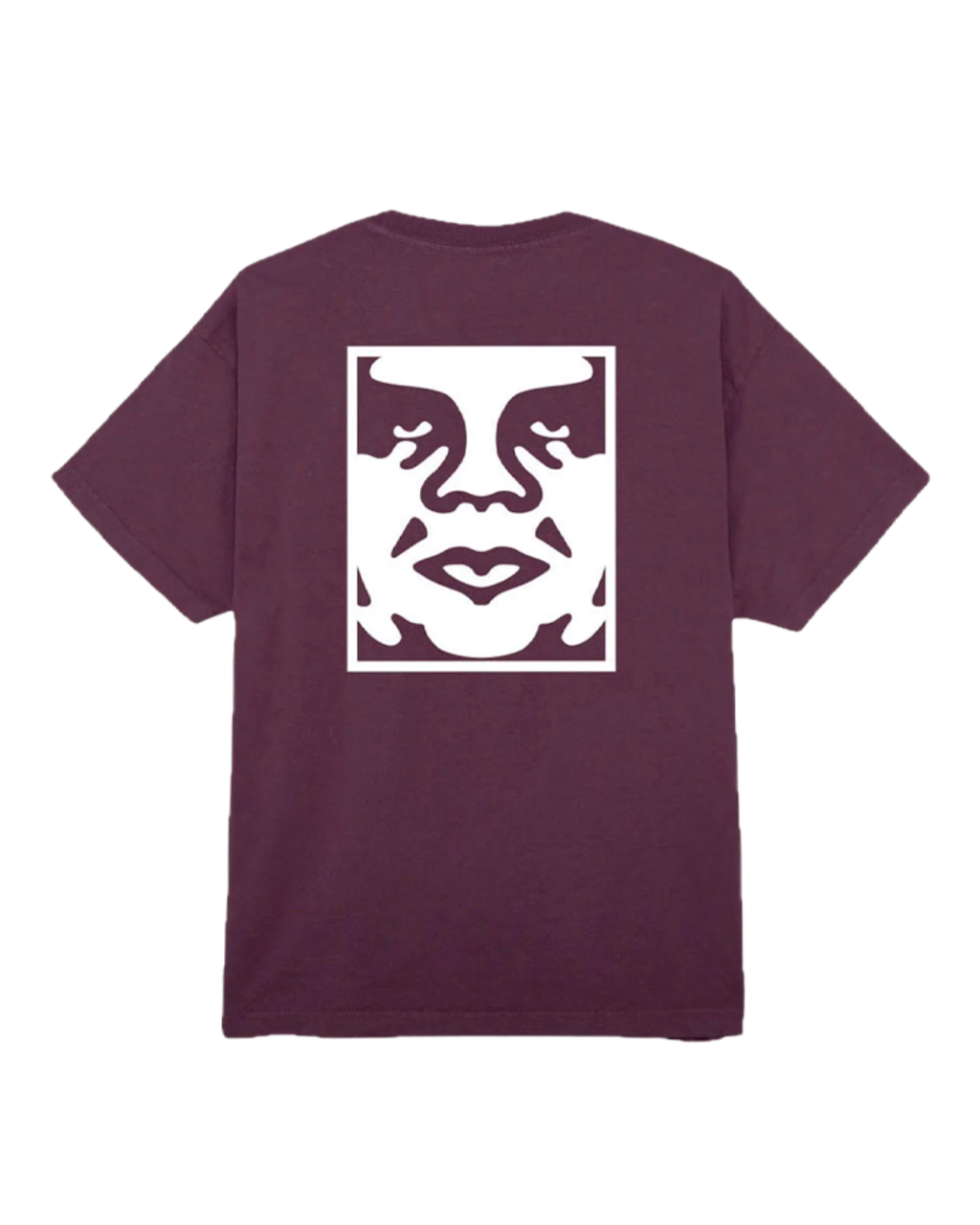 Obey - Obey Bold Icon Face Tee - Pigment Plum Perfect