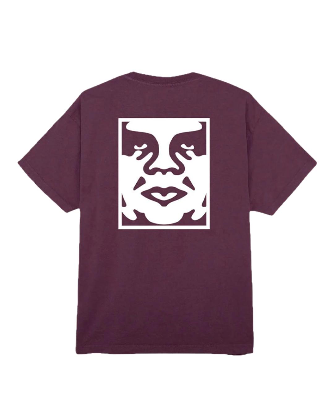 Obey - Obey Bold Icon Face Tee - Pigment Plum Perfect