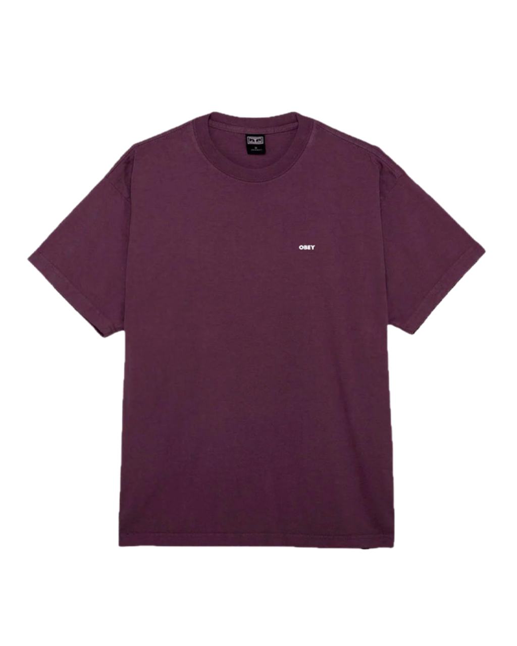 Obey - Obey Bold Icon Face Tee - Pigment Plum Perfect