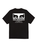 Obey - Obey The Medium Is The Message Tee - Nero