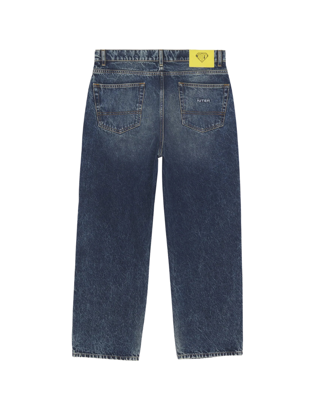 Iuter - Baggy Denim Pants - Darkblue