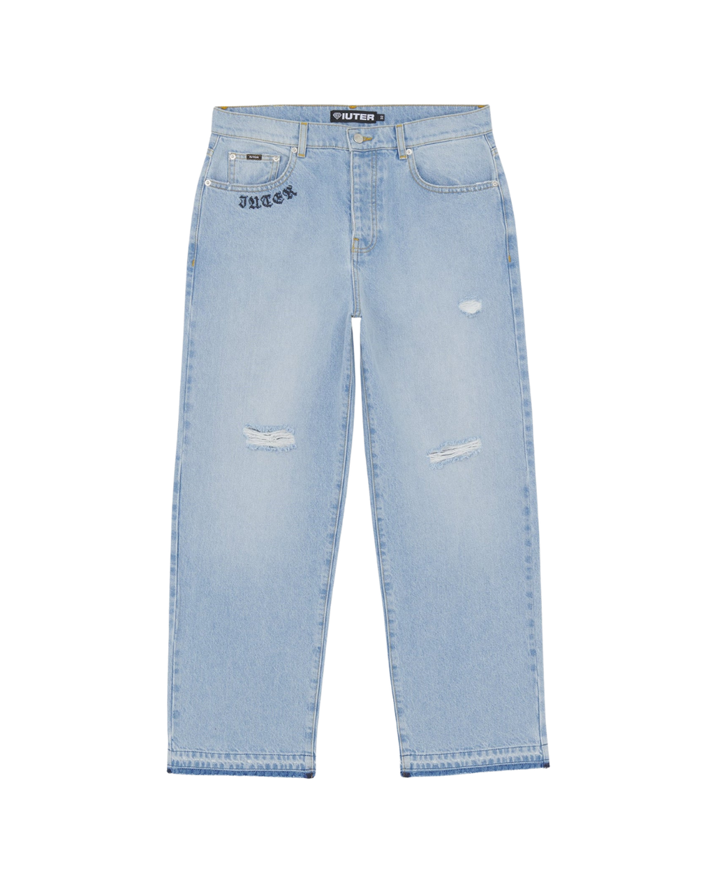 Iuter - Courage Baggy Denim Pants - Bluedst