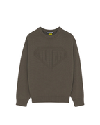 Iuter - Link Logo Knit Sweater - Brown