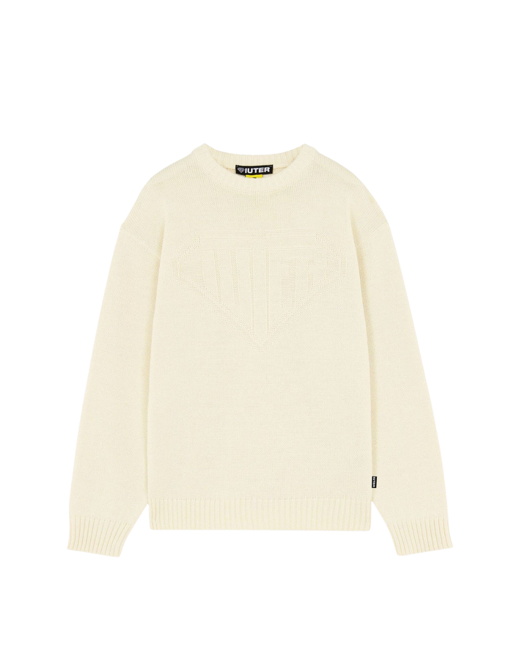 Iuter - Link Logo Knit Sweater - Ivory
