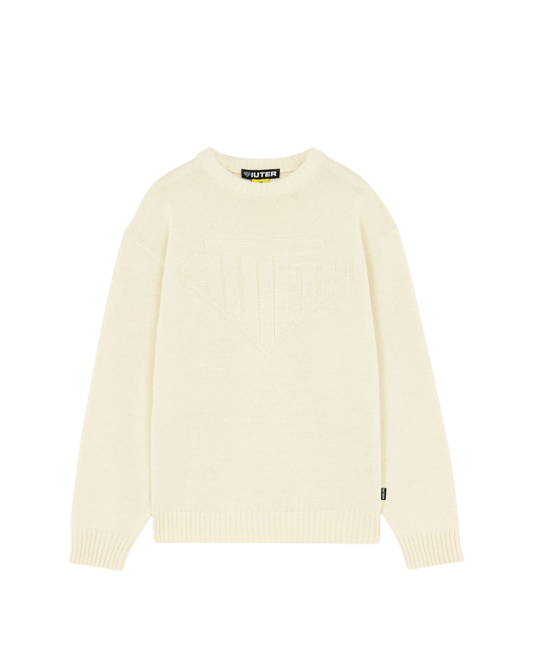 Iuter - Link Logo Knit Sweater - Ivory