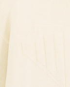 Iuter - Link Logo Knit Sweater - Ivory