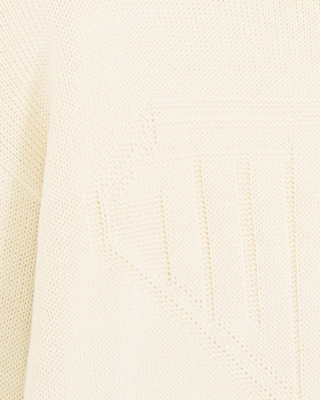 Iuter - Link Logo Knit Sweater - Ivory