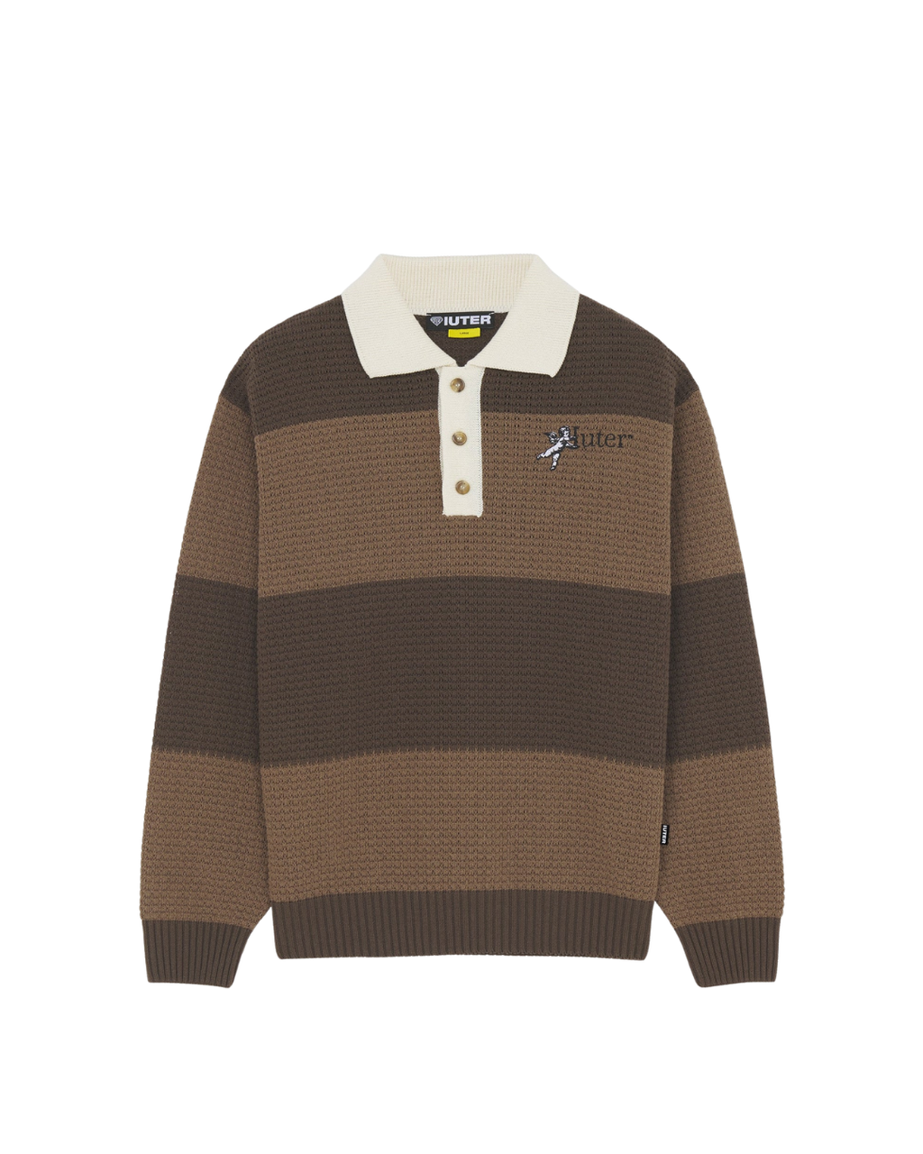 Iuter - Souls Knit Polo - Brown
