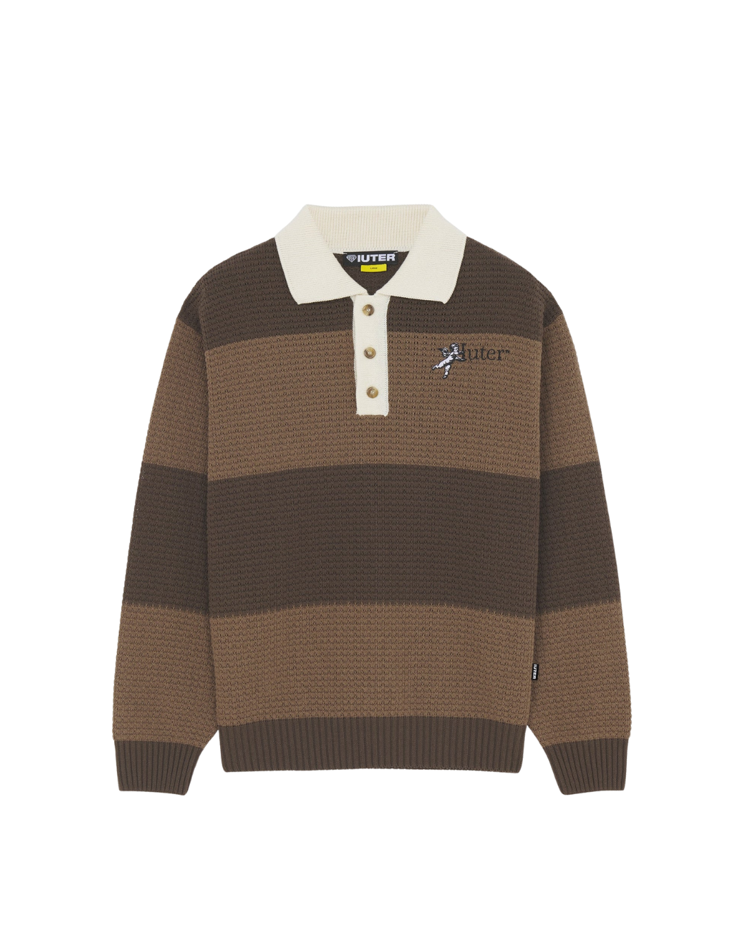 Iuter - Souls Knit Polo - Brown