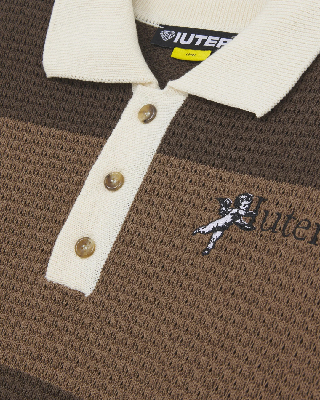 Iuter - Souls Knit Polo - Brown