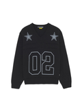 Iuter - Stars Football Sweater - Nero
