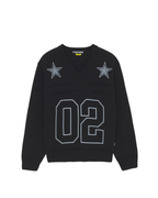 Iuter - Stars Football Sweater - Nero