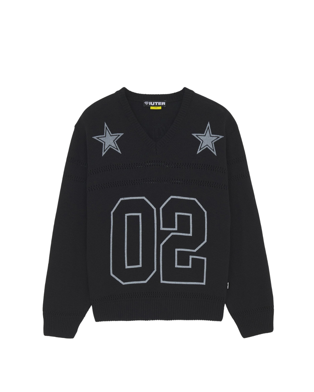Iuter - Stars Football Sweater - Nero