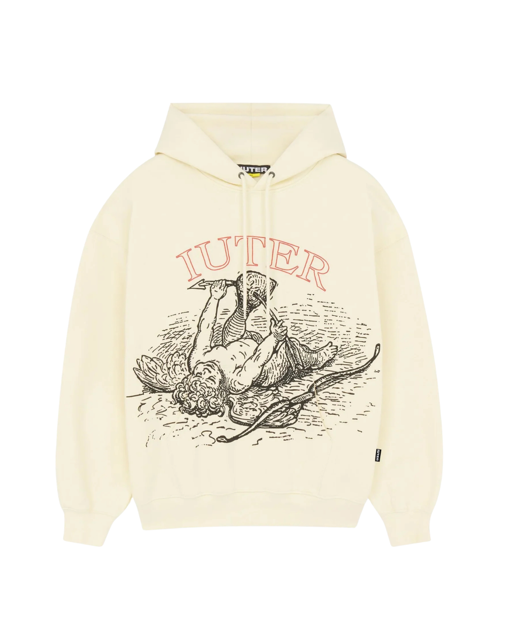 Iuter - Damage Hoodie - Ivory