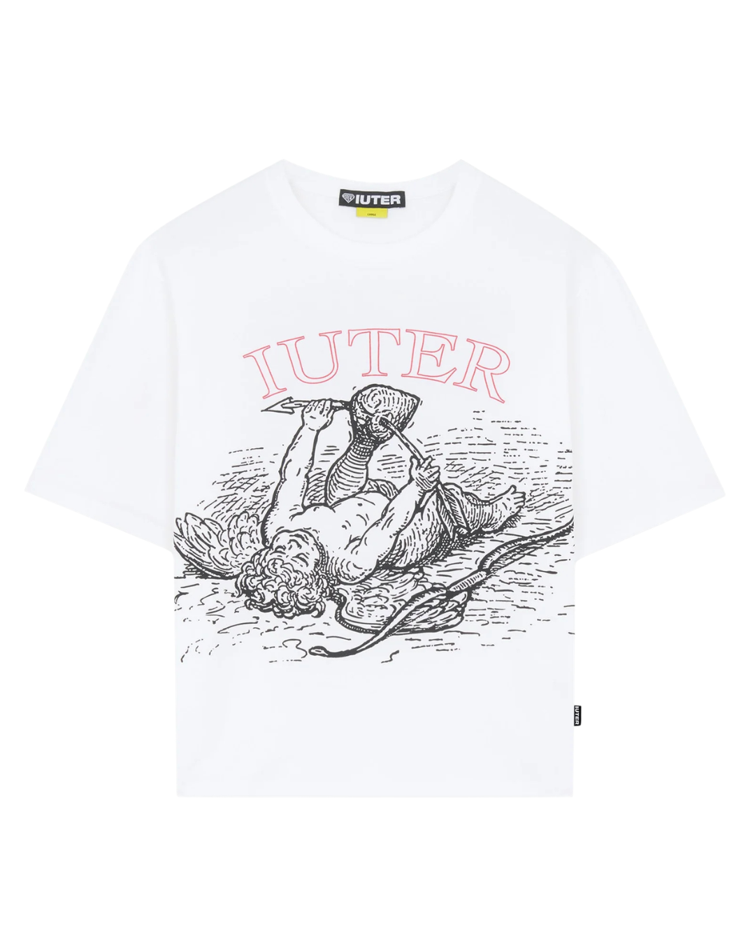 Iuter - Damage Tee - Bianco
