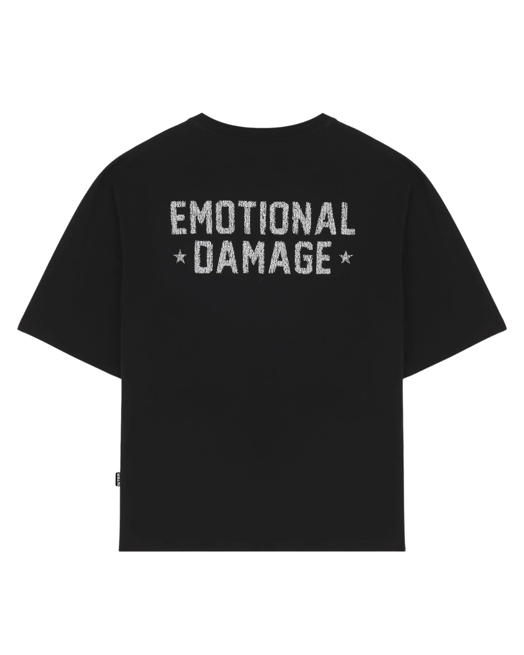 Iuter - Damage Tee - Nero